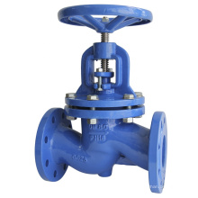 DIN3202 F1 Cast iron double flange globe valve